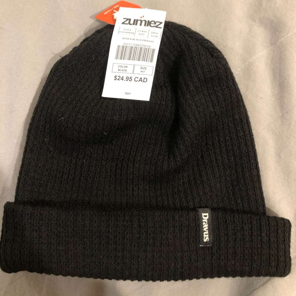 Black beanie